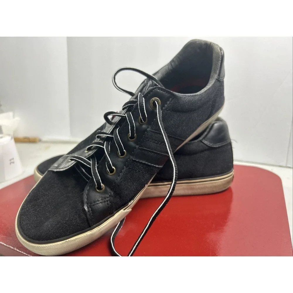 Levis‎ Shoes Mens Size 10 Black Comfort Casual Work Laces Chukka Style